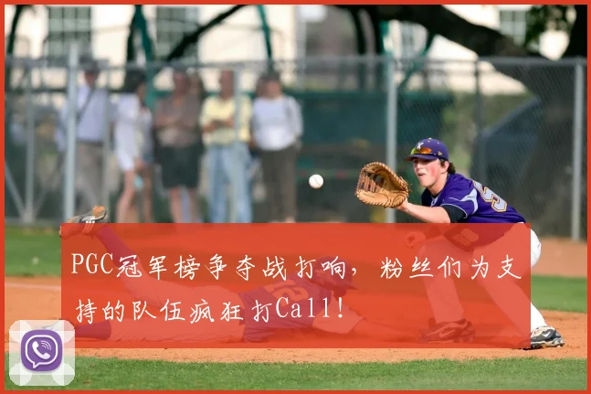 PGC冠军榜争夺战打响，粉丝们为支持的队伍疯狂打Call！
